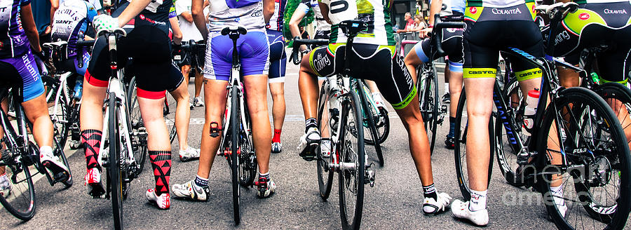 Bicycle Photograph - The Gathering of Momentum  by Steven Digman