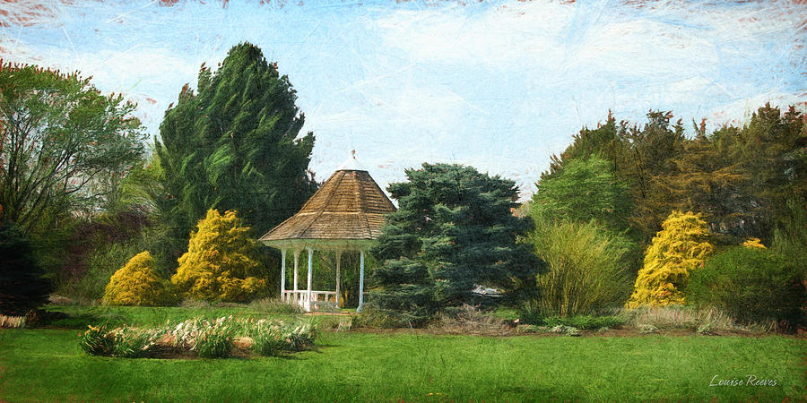 Tree Photograph - The Gazebo by Louise Reeves