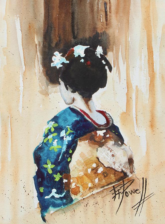 The Geisha #1 Painting by George Powell - Fine Art America