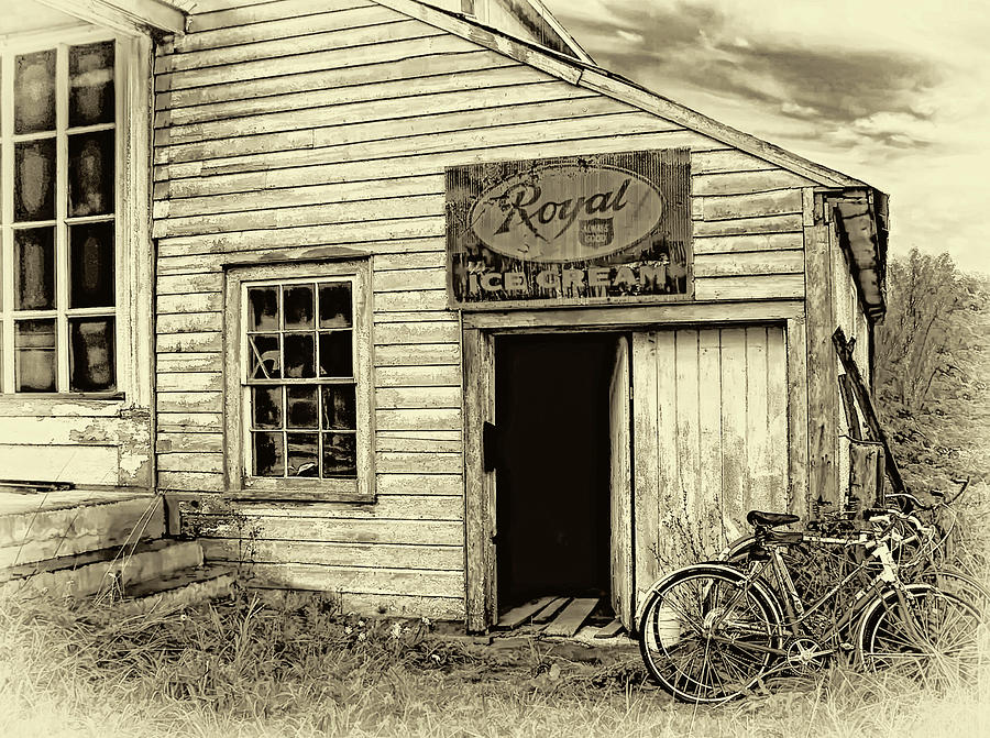 The General Store - Sepia Photograph by Steve Harrington