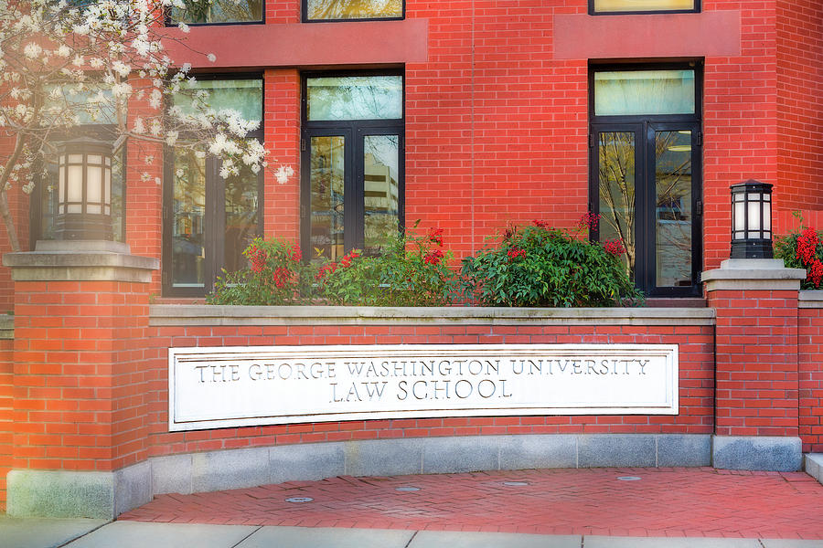 The George Washington University Law School DC Photograph by Susan Candelario