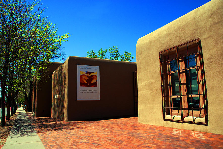 The Georgia OKeeffe Museum in Santa Fe Photograph by Susanne Van Hulst