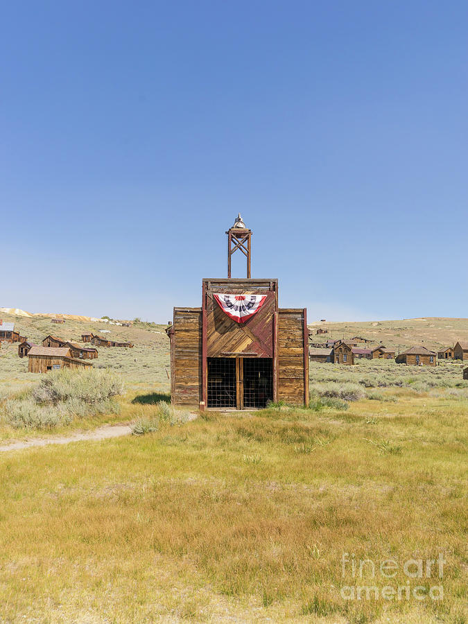 The Ghost Town of Bodie California Fire House dsc4432 Photograph by Wingsdomain Art and Photography