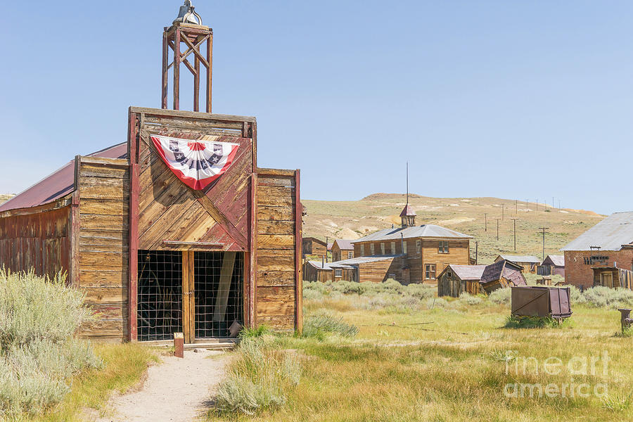 The Ghost Town of Bodie California Fire House dsc4434 Photograph by Wingsdomain Art and Photography