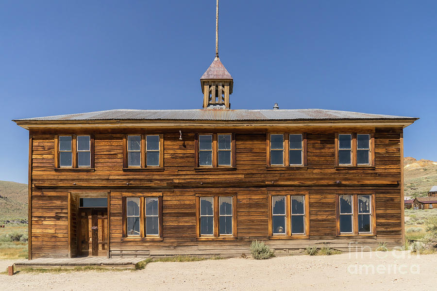 The Ghost Town of Bodie California School House dsc4461 Photograph by Wingsdomain Art and Photography