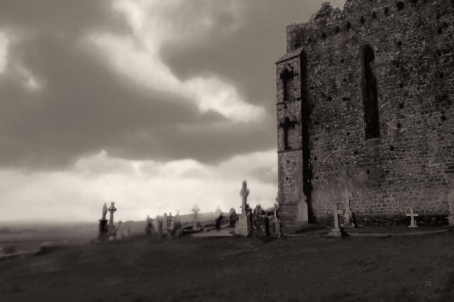 The Ghosts of Cashel Rock Ireland Photograph by Menega Sabidussi