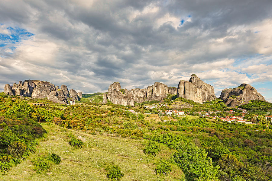 The Giant Rocks of Meteora - Greece Photograph by Constantinos Iliopoulos