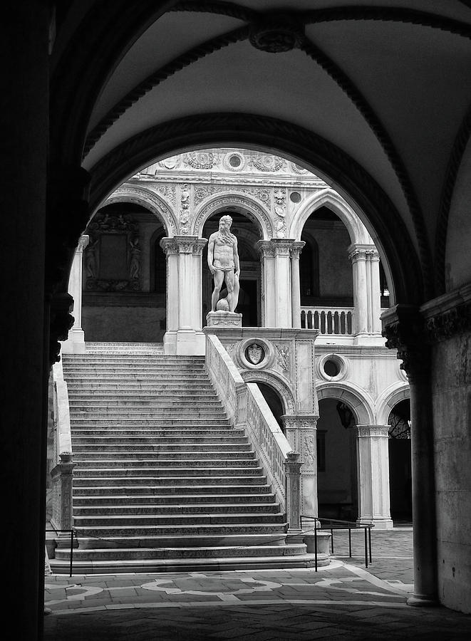The Giants Staircase - Venice Photograph by Philip Openshaw