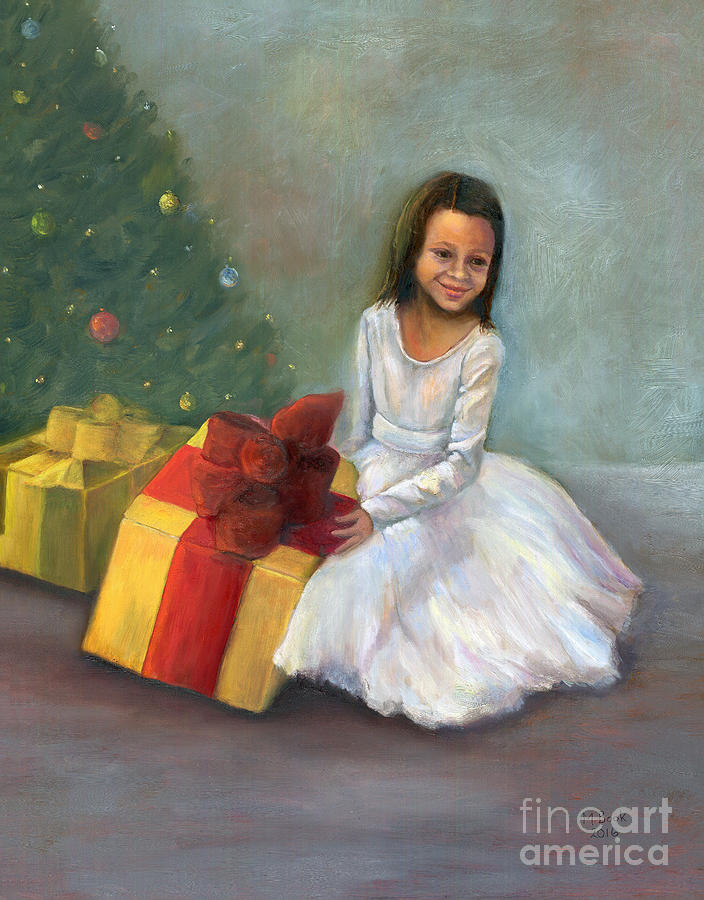 The Gift Painting by Marlene Book