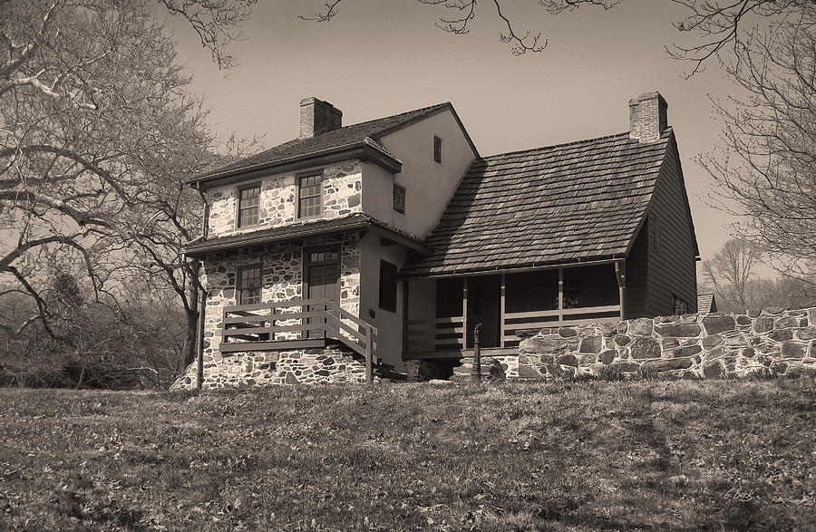 The Gilpin House Monochrome Photograph by Gordon Beck