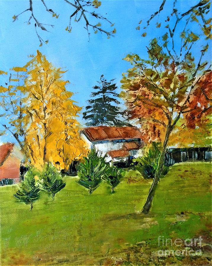 The Gingko Tree Painting by Angela Cartner - Pixels