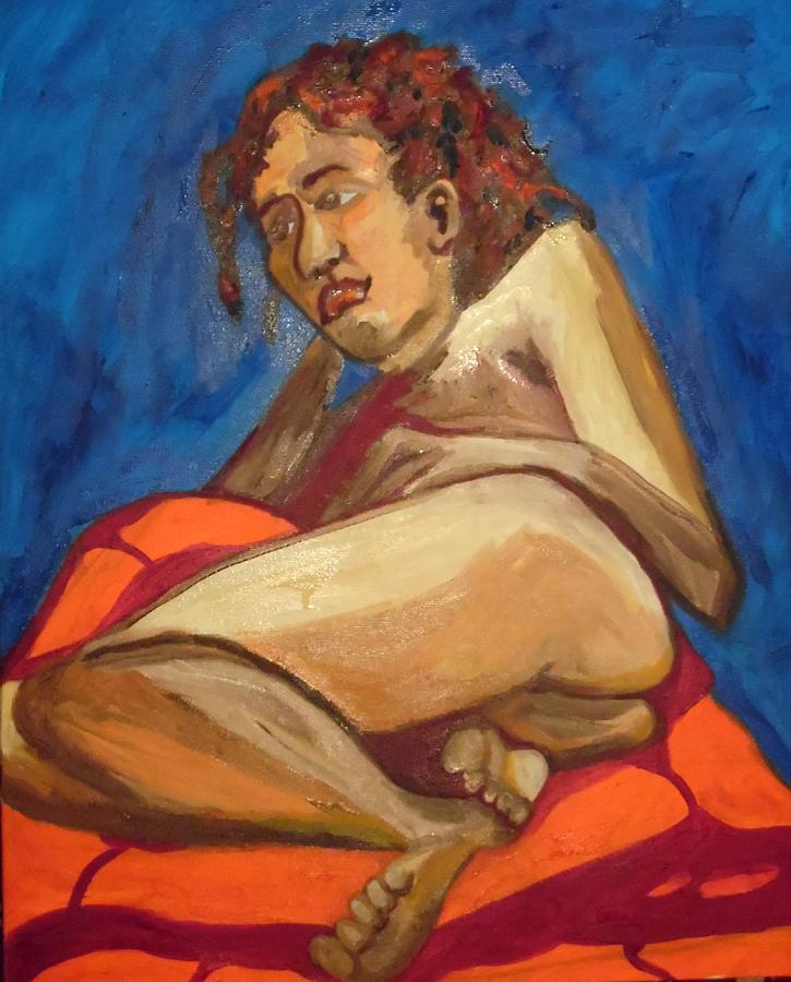 Nude Painting - The Girl from Brazil by Esther Newman-Cohen