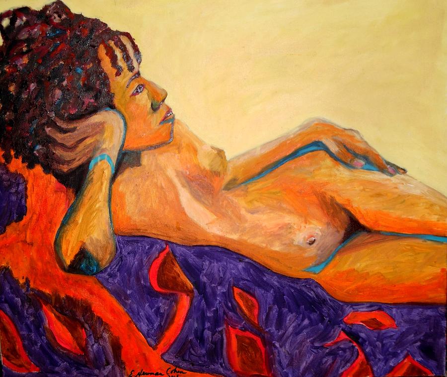 The Girl from Ipanima Painting by Esther Newman-Cohen