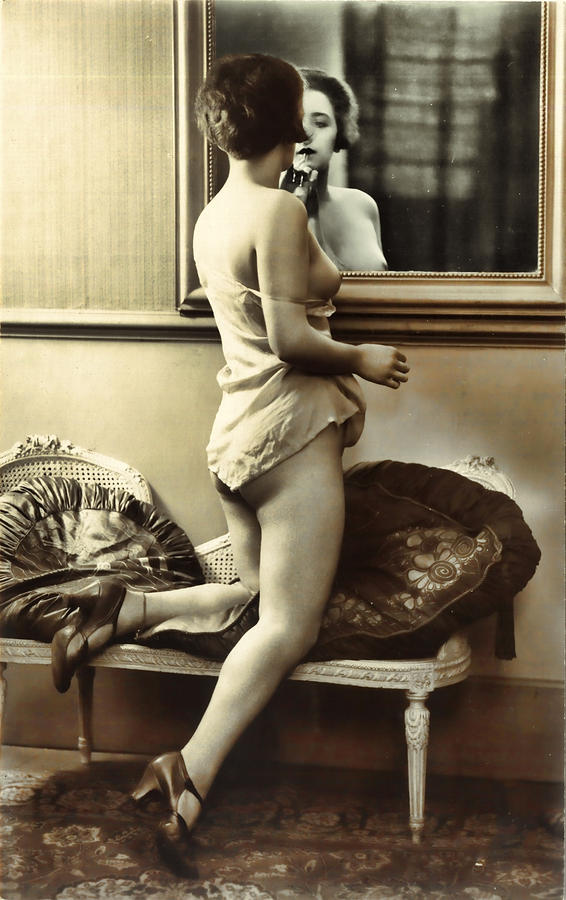 The Girl in the Mirror Photograph by John Haldane