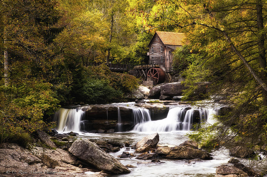The Glade Creek Grist Mill  Photograph by C  Renee Martin
