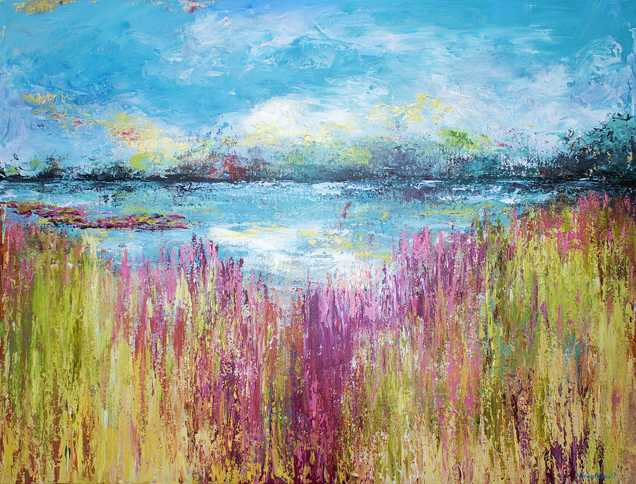 Spring Painting - The Glade by Katrina Nixon