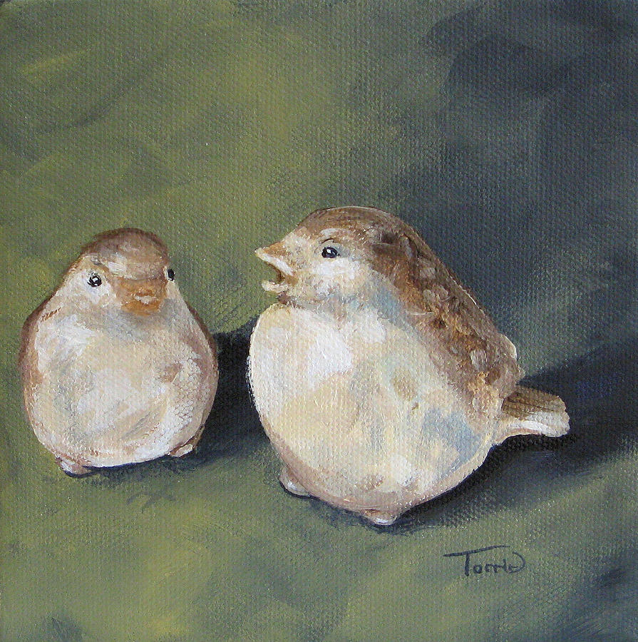 The Glass Birds Painting by Torrie Smiley