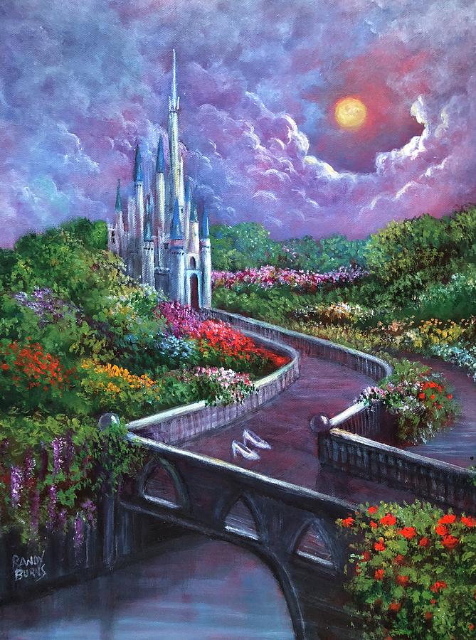 The Glass Slippers Painting by Rand Burns