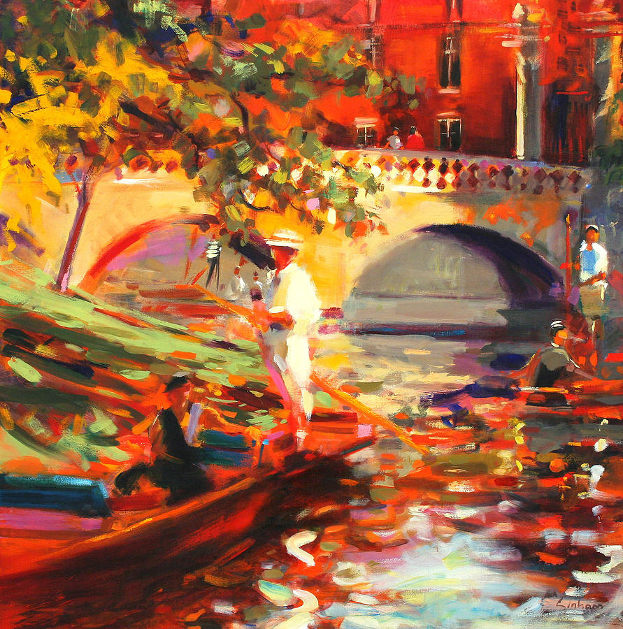 Boat Painting - The Glittering Prize by Peter Graham
