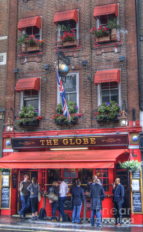 The Globe pub  Photograph by David Birchall