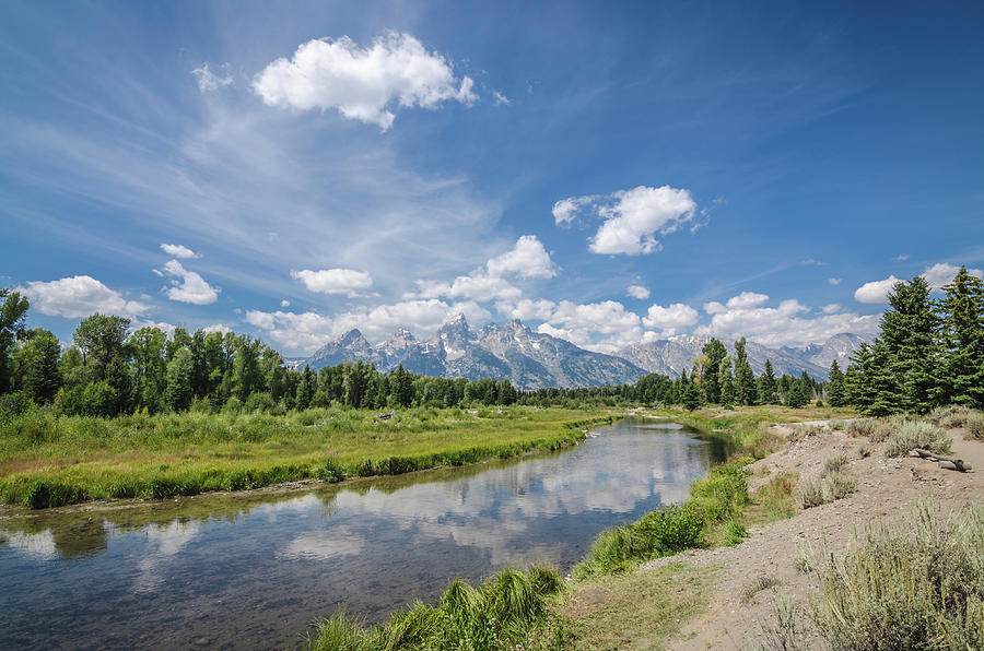The Glorious Grand Tetons No.1 Photograph by Margaret Pitcher