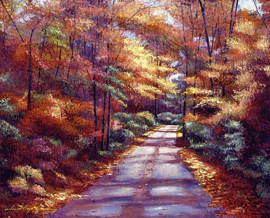 The Glory Of Autumn Painting by David Lloyd Glover - Fine Art America