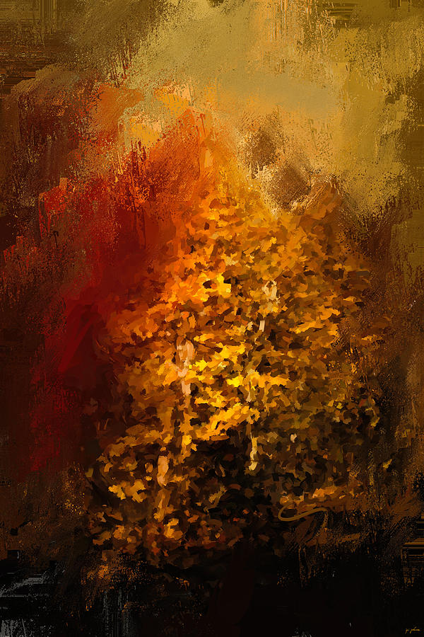 The Glory of Autumn Painting by Jai Johnson