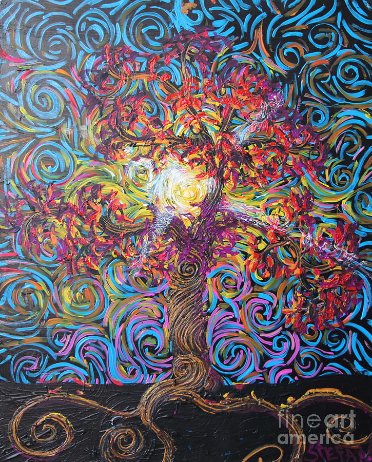 The Glow Of Love Painting by Stefan Duncan