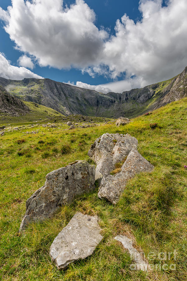 Snowdonia National Park Photograph - The Glyderaus Snowdonia by Adrian Evans