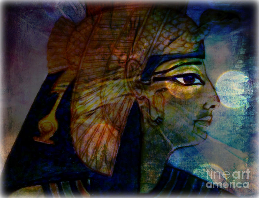 The Goddess Isis Painting by Wbk