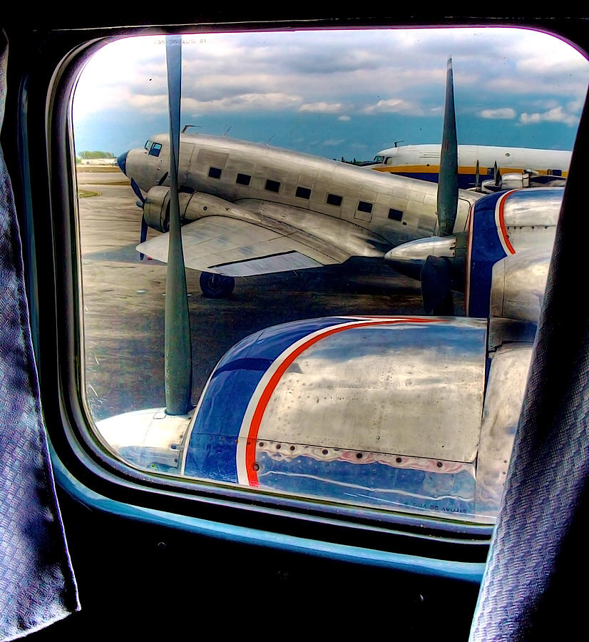 Airplane Photograph - The Golden Age of Flight -- Color version by William Wetmore