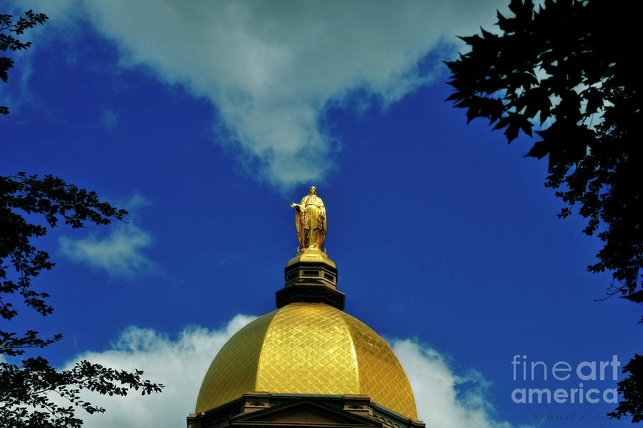 The Golden Dome Photograph by David Arment