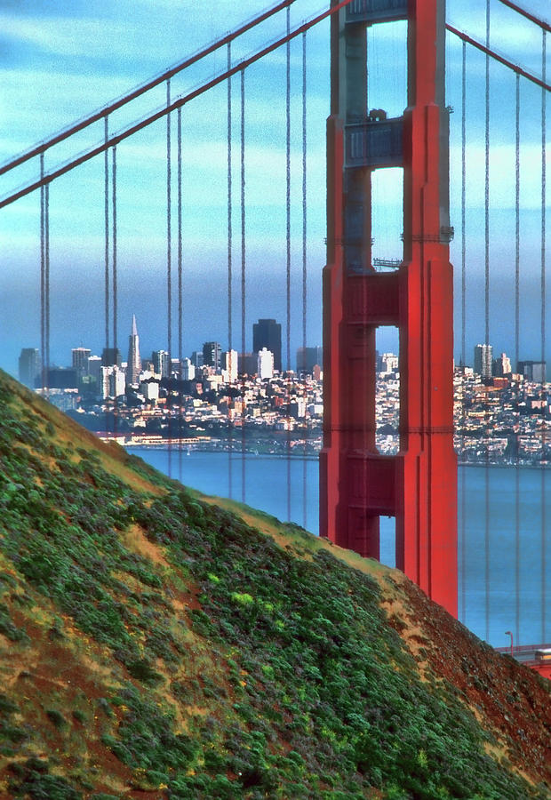 The Golden Gate Bridge Photograph by Allen Beatty