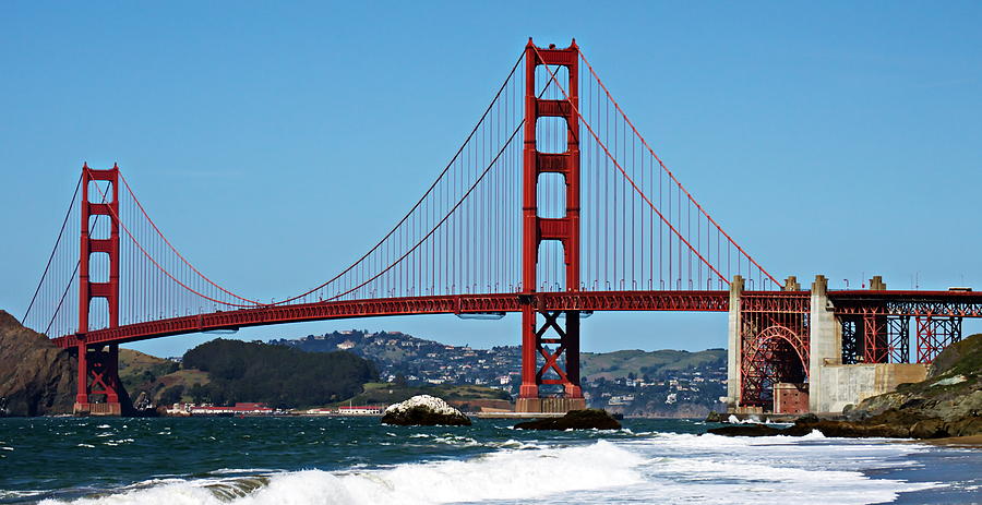 The Golden Gate Bridge Photograph by Christina Ochsner