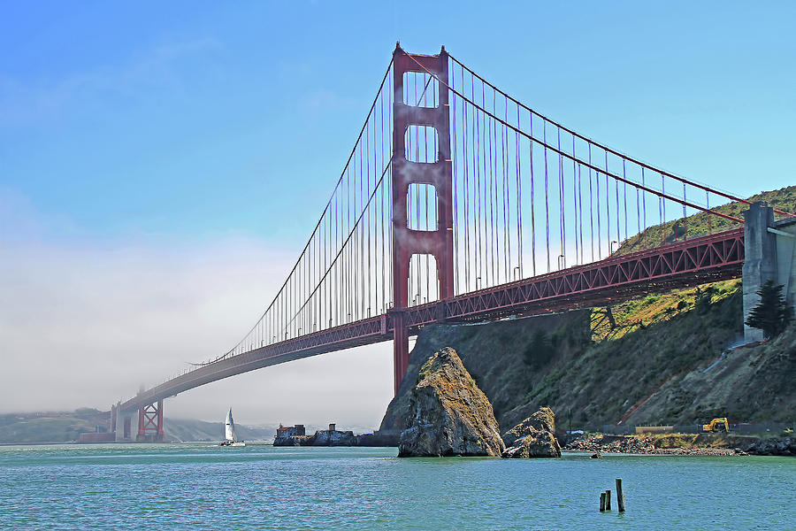 The Golden Gate Bridge Photograph by Donna Kennedy