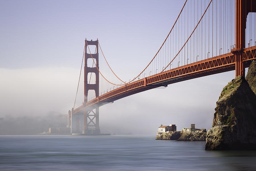 The Golden Gate bridge Photograph by Eduard Moldoveanu