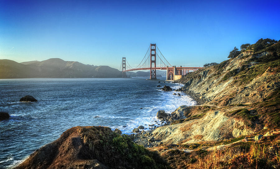 The Golden Gate Bridge Photograph by Everet Regal