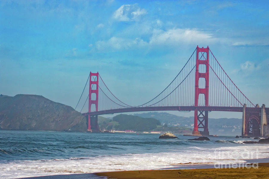 The Golden Gate Bridge Photograph by Mitch Shindelbower
