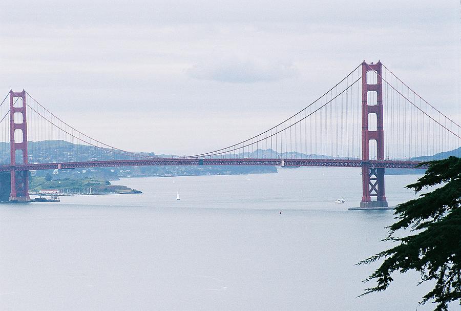 Landscape Photograph - The Golden Gate by Edward Wolverton