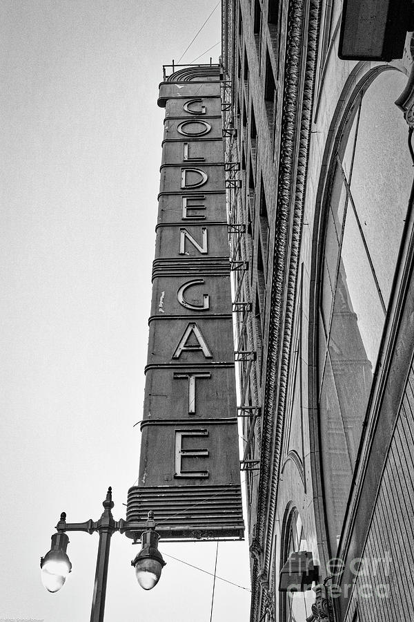 The Golden Gate Theater Photograph by Mitch Shindelbower