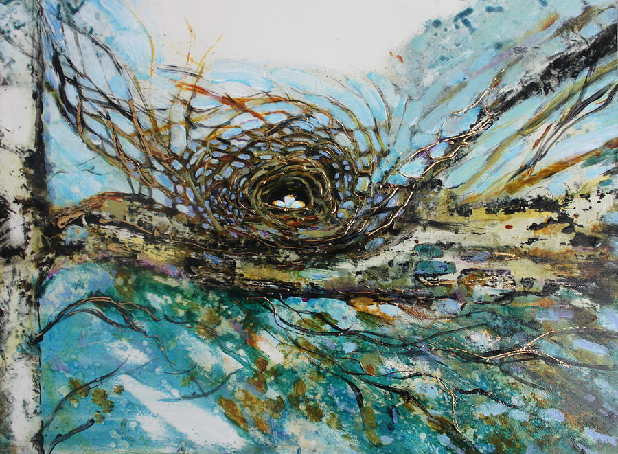 The Golden Nest Painting by Christiane Kingsley