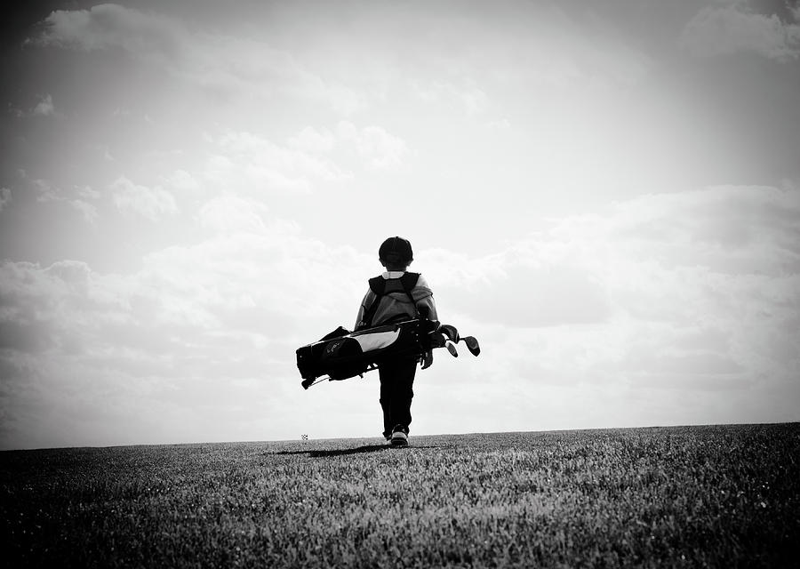 Golf Photograph - The Golfer by Shawn Wood