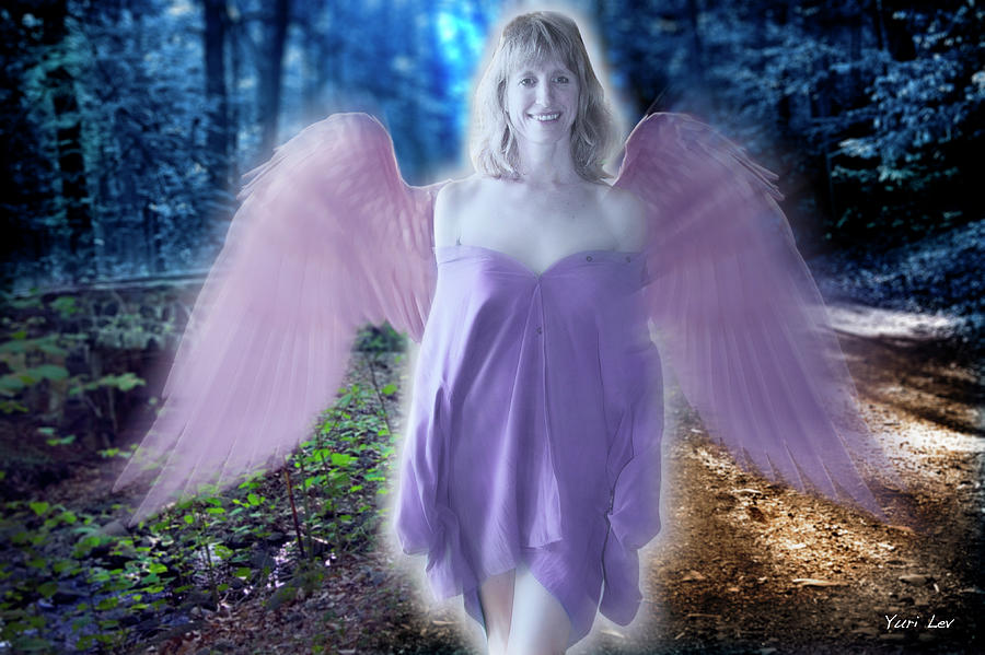 Fairy Photograph - My Guardian Angel by Yuri Lev