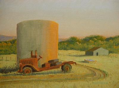 Sunset Painting - The Good Old Days by Thaw Malin III