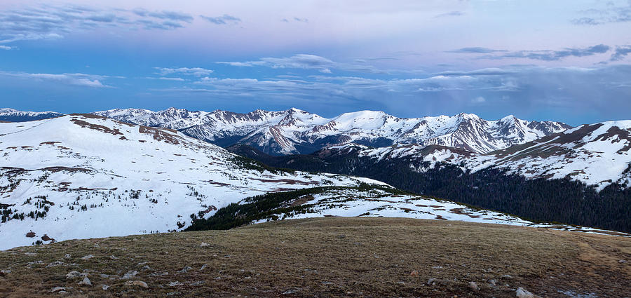 The Gore Range at Sunrise - Rocky Mountain National Park Photograph by Ronda Kimbrow