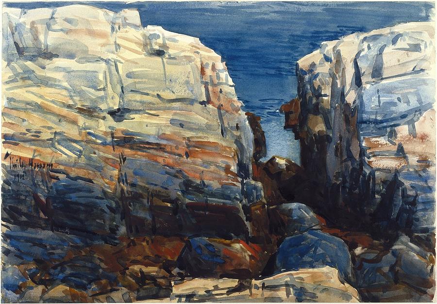 The Gorge Appledore Painting by MotionAge Designs The Gorge Appledore Painting by MotionAge Designs