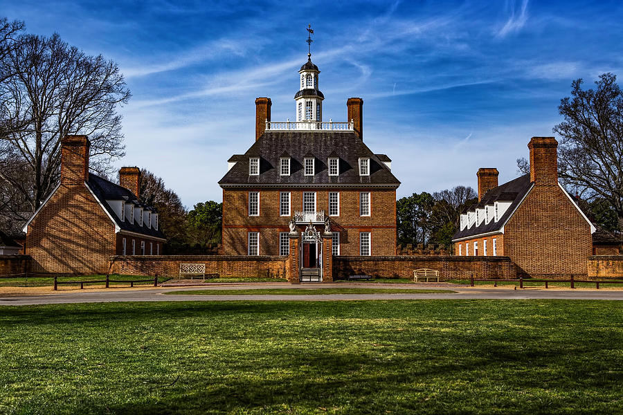 Architecture Photograph - The Governors Palace by Pete Federico Architecture Photograph - The Governors Palace by Pete Federico
