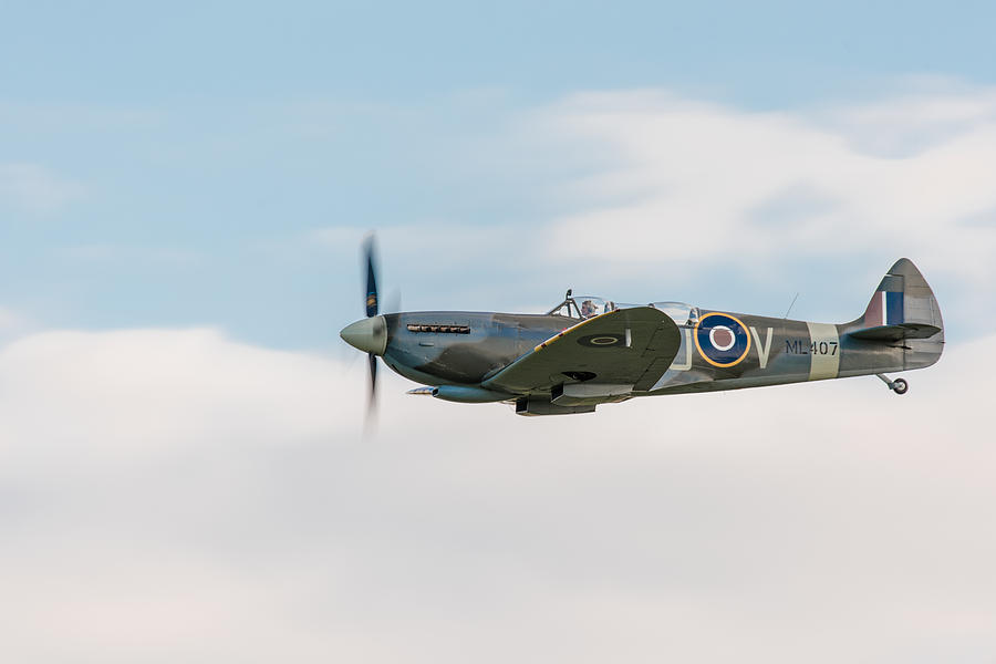 The Grace Spitfire Photograph by Gary Eason