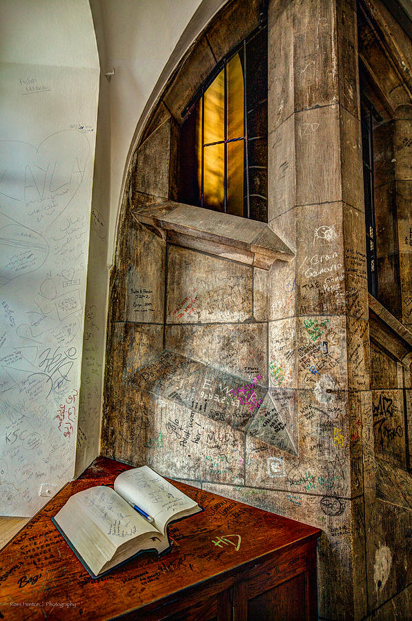 The Graffiti Book Photograph by Ross Henton