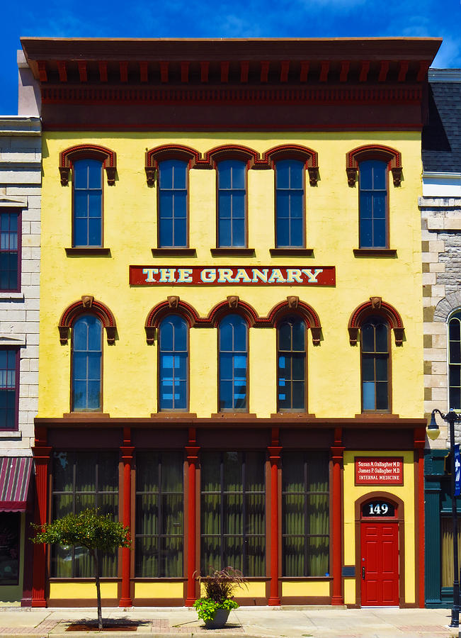 The Granary Building Photograph by Shawna Rowe